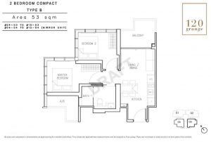 120 Grange - 2 BR Compact