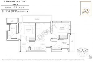 120 Grange - 2 BR Dual Key