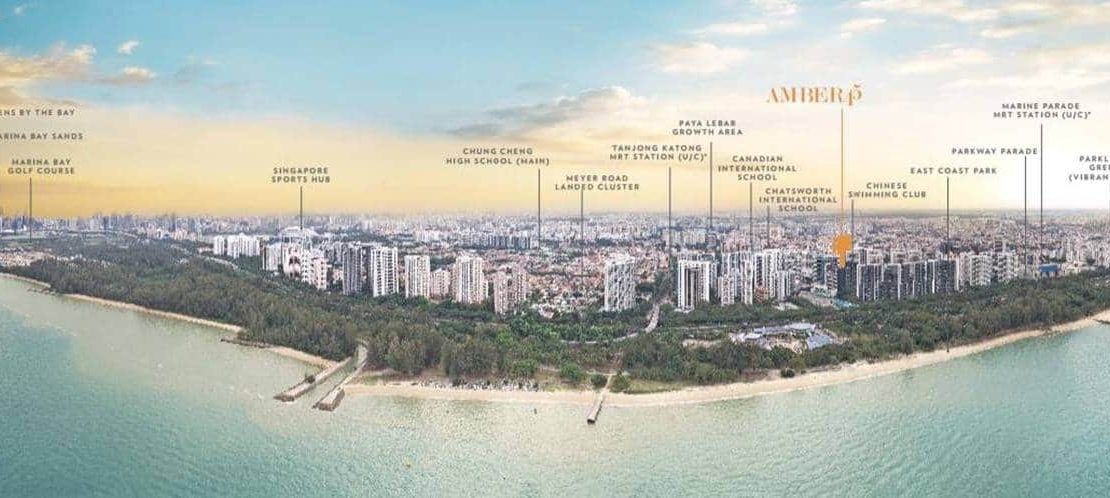 Amber 45 - Helicoptor View