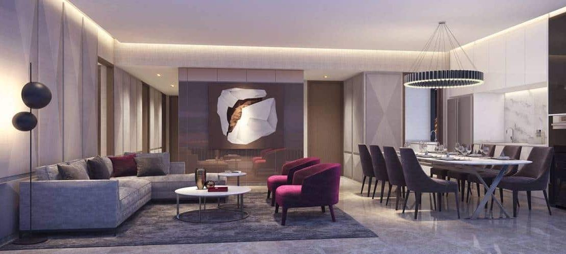 Amber 45 - Spacious Living Room