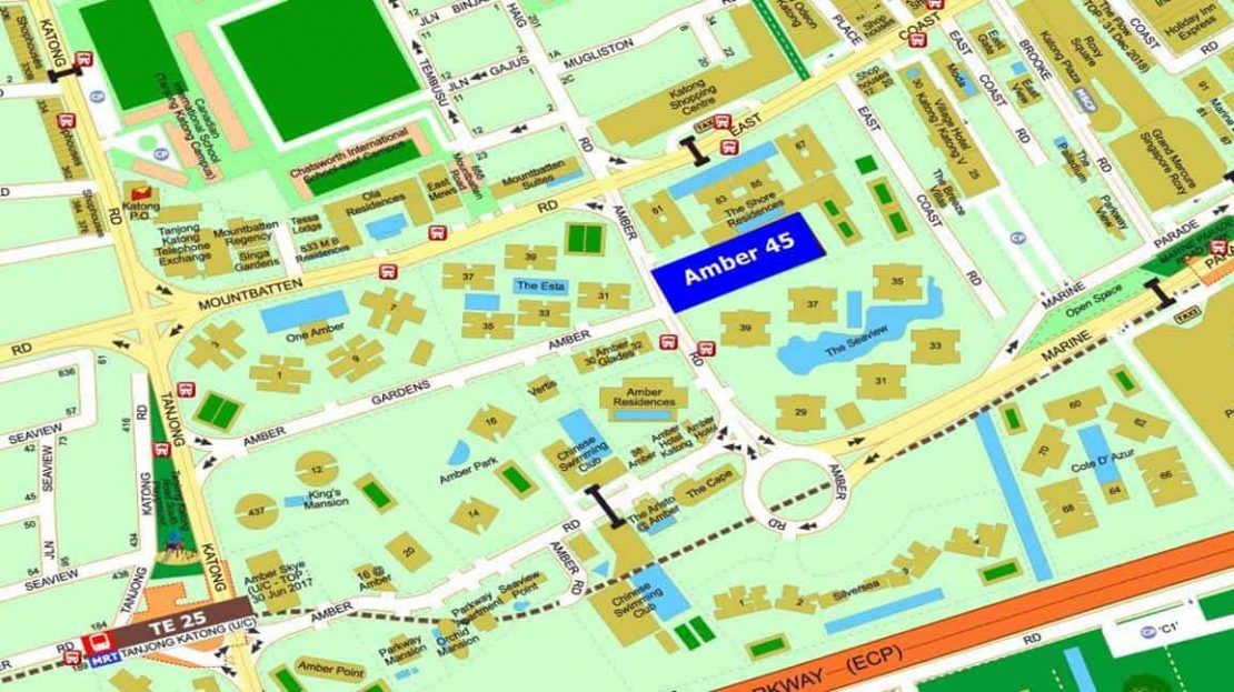 Amber 45 - Location