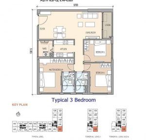 De La Sol - Typical 3 Bedroom