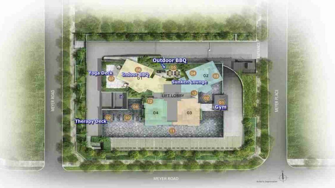 One Meyer Site Plan