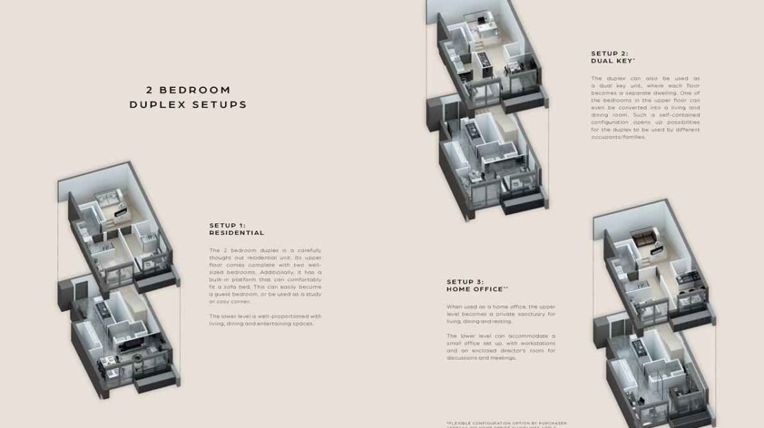 Midtown Bay - 2 Bedroom Duplex