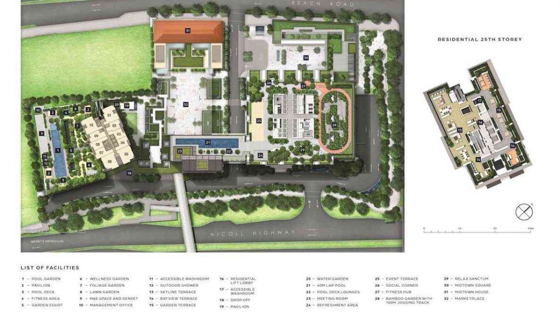 Midtown Bay - Site Plan