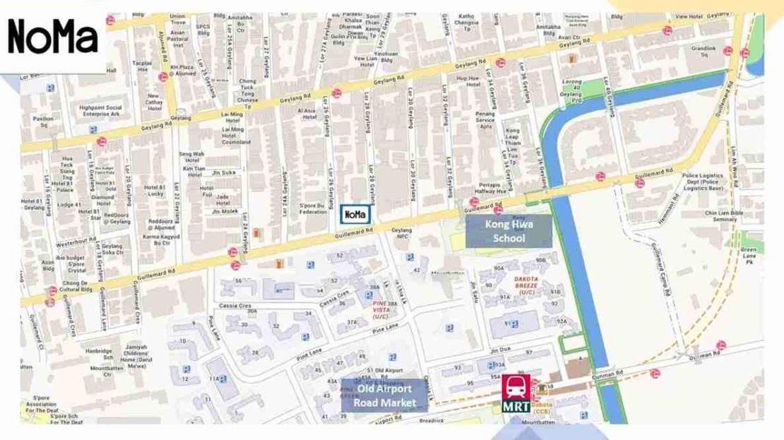 NoMa Location Map
