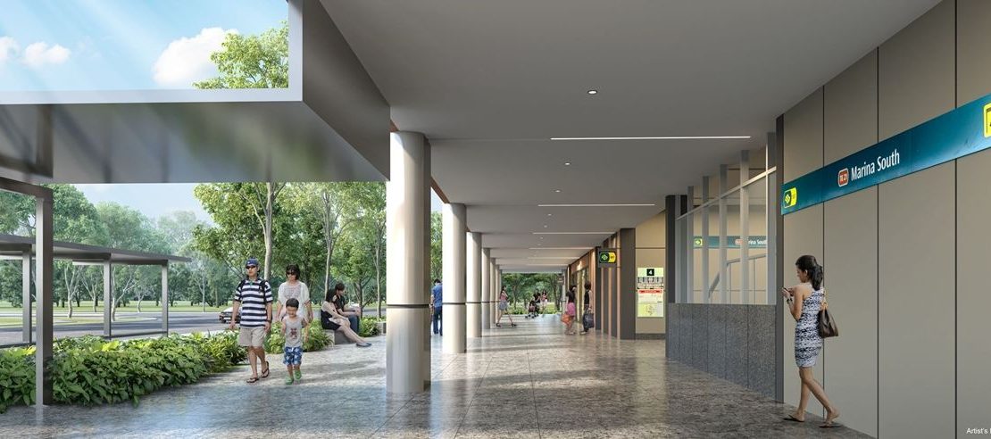 One Marina Gardens - Direct Link to MRT