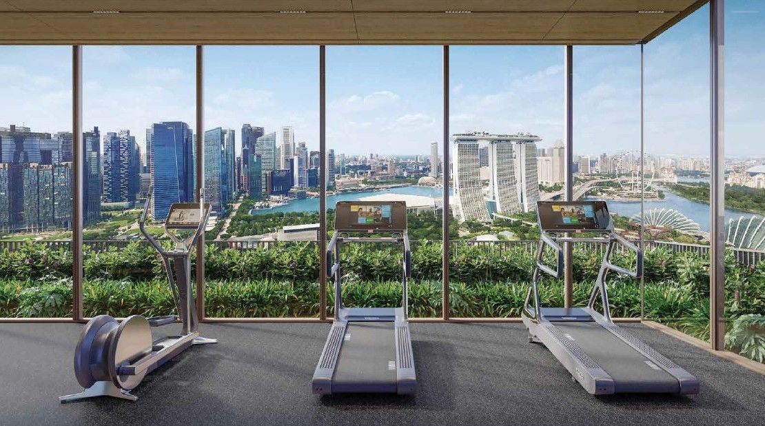 One Marina Gardens-Gym Room